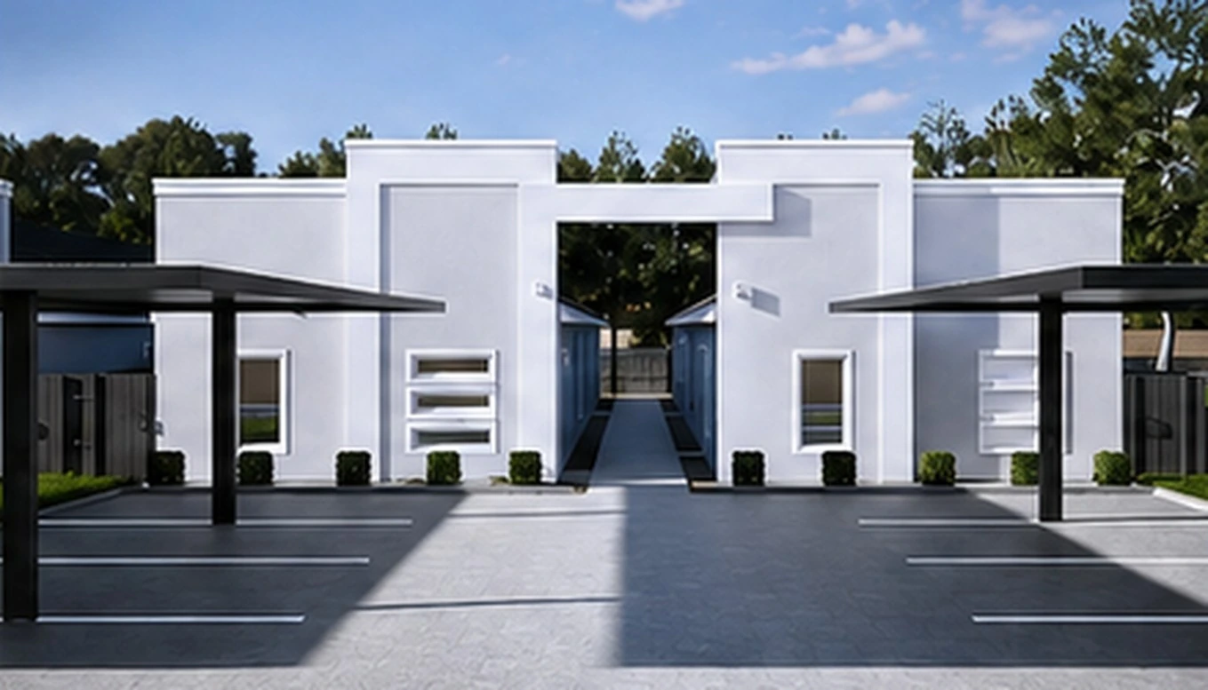 Illustrative Hand Village multifamily rendering
