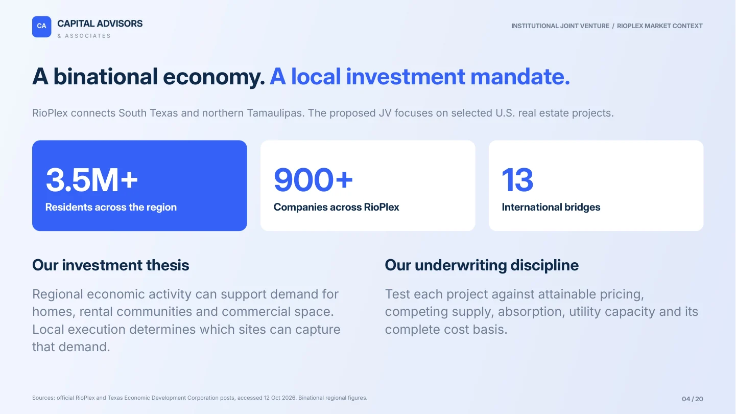 Slide 4: The RioPlex market
